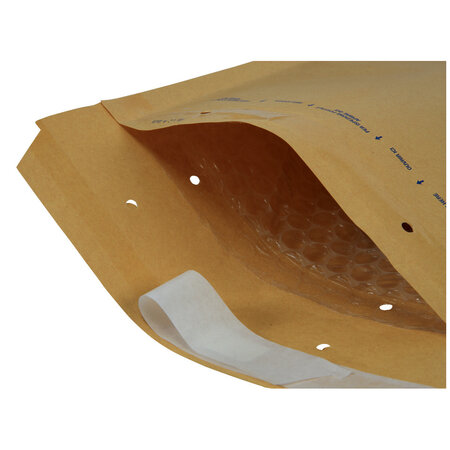 aroFol 50 Bruine gerecyclede luchtkussenenveloppen - Formaat 8 / H - 24 x 35 Cm