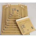 aroFol 50 Bruine gerecyclede luchtkussenenveloppen - Formaat 8 / H - 24 x 35 Cm