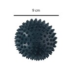 Merkloos Massagebal Professionele Triggerpoint Bal – 9cm Hoge Dichtheid Massagestekels – Lacrossebal – Antraciet