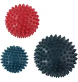 Merkloos Massagebal Professionele Triggerpoint Bal – 7 cm Hoge Dichtheid Massagestekels – Lacrossebal – Rood