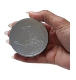 Merkloos Anti-stress Euro munt - Stressbal - Set van 3