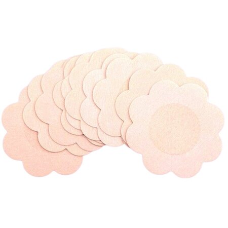 Merkloos Tepelcover - Tepelsticker - Bloemvorm - 10 stuks