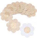 Merkloos Tepelcover - Tepelsticker - Bloemvorm - 10 stuks
