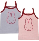 Nijntje Nijntje singlet 2 stuks blauw roze 86/92