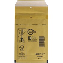 20 Stuks bruine gerecyclede luchtkussenenveloppen - Formaat A/11 - 16.5 x 10 Cm