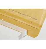 Merkloos 20 Stuks bruine gerecyclede luchtkussenenveloppen - Formaat A/11 - 16.5 x 10 Cm