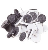 Benson Anti-krasvilt -Beschermvilt - 24mm Meubelviltglijders (24 stuks)