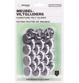 Benson Anti-krasvilt -Beschermvilt - 24mm Meubelviltglijders (24 stuks)