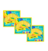 Craft Waskrijt - Waskrijtjes voor Kinderen - 72 stuks - Inclusief Neon en Metallic kleuren