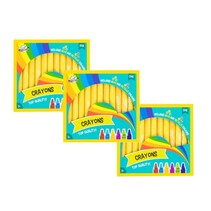 Waskrijt - Waskrijtjes voor Kinderen - 72 stuks - Inclusief Neon en Metallic kleuren