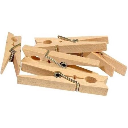 Benson Benson Wasknijpers Hout - 50 stuks