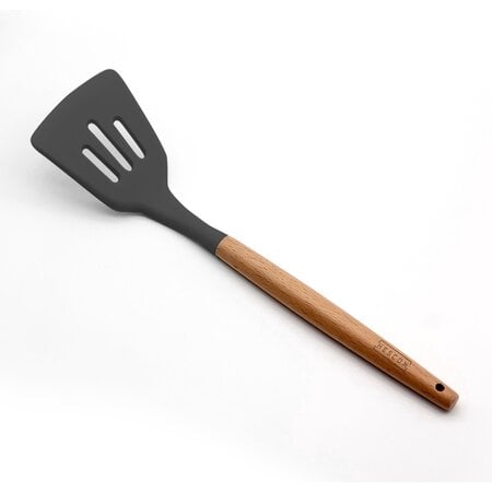 Hescom Siliconen Open Spatel met Anti-aanbaklaag - Keukengerei met Ergonomisch Design