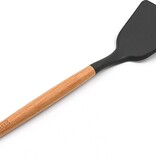 Hescom Siliconen Gesloten Spatel met Anti-aanbaklaag - Keukengerei met Ergonomisch Design