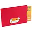 Merkloos RFID Creditcard houder - RFID blocker - Kaarthouder - Bankpas hoesje - Rood