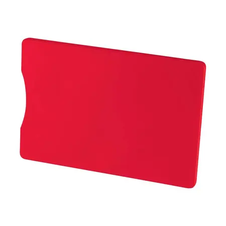 Merkloos RFID Creditcard houder - RFID blocker - Kaarthouder - Bankpas hoesje - Rood