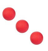 Merkloos Handtrainers Massage bal – Professionele Triggerpoint Lacrosse – set van 3 - Rood