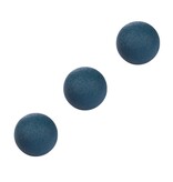 Merkloos Handtrainers Massage bal – Professionele Triggerpoint Lacrosse – set van 3 - Donkerblauw