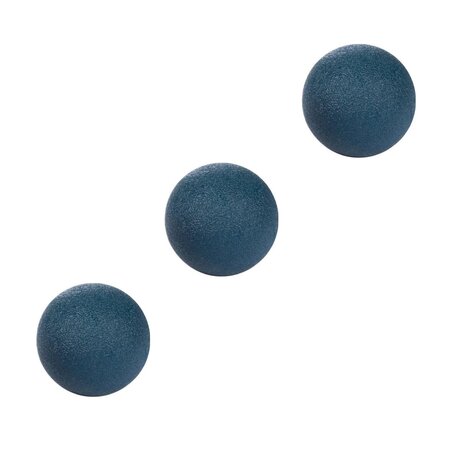 Merkloos Handtrainers Massage bal – Professionele Triggerpoint Lacrosse – set van 3 - Donkerblauw