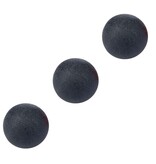 Merkloos Handtrainers Massage bal – Professionele Triggerpoint Lacrosse – set van 3 - Zwart