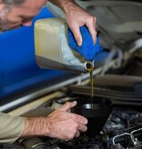 Merkloos Trechter voor benzine, diesel en petroleum - met zeef - kunststof