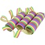 Merkloos Serpentines - 6x rollen - gekleurde papier stroken mix - versiering - feestartikelen