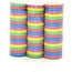 Merkloos Serpentines - 3x rollen - gekleurde stroken mix - papier - feestartikelen