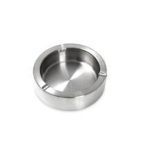 Asbak RVS met dubbele wand Ø 11,5 cm