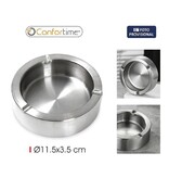 Confortime Asbak RVS met dubbele wand Ø 11,5 cm