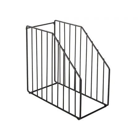 Verk Group Keukenrek - Bordenrek hoekkast - Servies - Badkamerrek - Metaal - Zwart