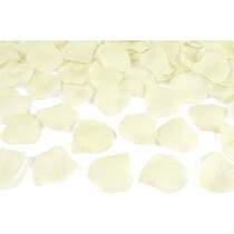 100x Rozenblaadjes - Rozen Blaadjes - Bruiloft - Huwelijk - Valentijn - Liefde - Crème