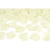 100x Rozenblaadjes - Rozen Blaadjes - Bruiloft - Huwelijk - Valentijn - Liefde - Crème