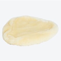 Zadelhoes - Fietszadel hoes -  22cm x 27cm - Anti slip - Crème