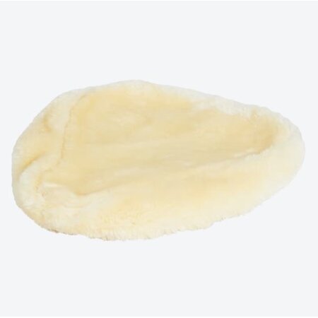 Walfort Zadelhoes - Fietszadel hoes -  22cm x 27cm - Anti slip - Crème