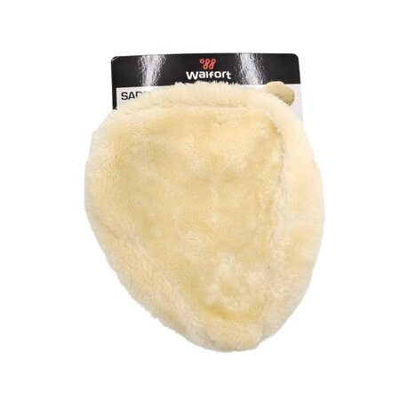 Walfort Zadelhoes - Fietszadel hoes -  22cm x 27cm - Anti slip - Crème