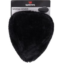 zadelhoes - Kunst bont - Zwart - Fietszadelhoes - Hoes - Vacht