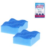Sorbo Hygienic + schuursponsen 2 stuks- Schoonmaakspullen - Sponzen
