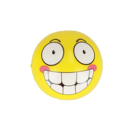 Mega Creative Emoji Stressbal 4 Stuks  – 6 cm -  Medium Density