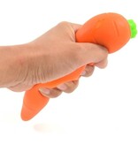 Mega Creative Squeez Wortel - Knijpbal Stressbal Fidget - Anti-Stress Speelgoed - Groente Wortel - 16 cm