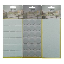 Antikrasvilt set - 37 stuks  - Wit of grijs assorti geleverd