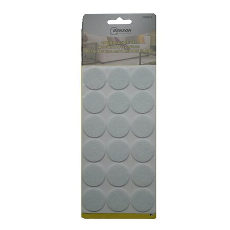 Benson Antikrasvilt set - 37 stuks  - Wit of grijs assorti geleverd