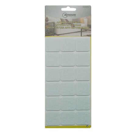 Benson Antikrasvilt set - 37 stuks  - Wit of grijs assorti geleverd