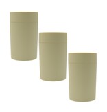 Present Time Voorraadpot - Voorraadbus - Voorraadblik - Voorraaddozen - Sweet & Spicy -  Geel - Set van 3
