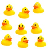 Kids Fun Badeendjes 9 Stuks - Badspeelgoed - 4,5 cm