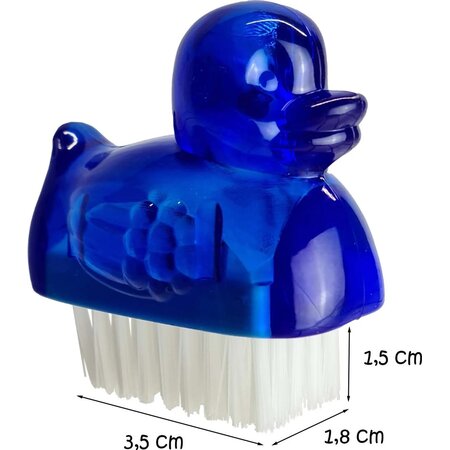 Jean Products Nagelborsteleendje - Kunststof nagelborsteltje - 1 stuks - Kleur assorti geleverd