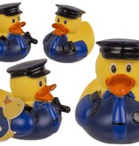 Out Of The Blue Politie badeend - Agent badeendje 1 Stuks - Badspeelgoed - 9 cm