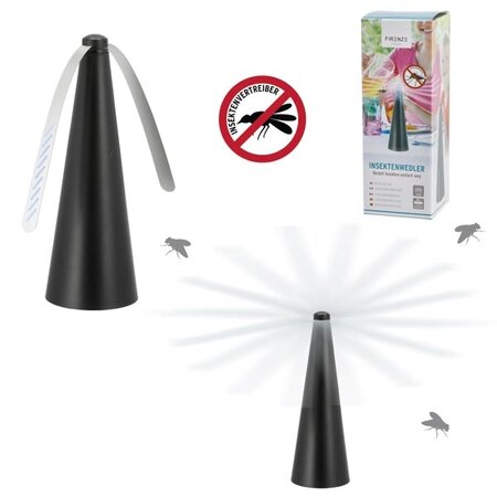 Cepewa Vliegenverjager voor op tafel - Vliegenvanger - Op batterijen - 26 cm