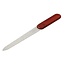 Merkloos Nagelvijl - compact - metaal / kunststof - Rood - 12 cm 1 stuk(s)