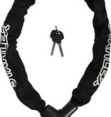 Stahlex Stahlex Ø10mm / 90cm zeer sterk en massief 1,9kg kettingslot scooterslot motorslot fietsslot gehard staal zwart