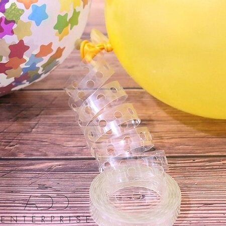 Merkloos Enkel gat ballonnenboog strip 5 meter - Organische ballon strip - Ballonnenhanger - Ballonboog - Ballonstrip - Ballonhanger - Balloon garland kit - Ballonnen boog - Ballonen slinger lint