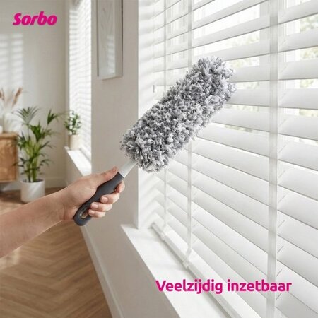 Sorbo Sorbo Dust Magnet Navulling - Microvezel Plumeau Navulling - Wasbaar voor Dust Magnet Duster